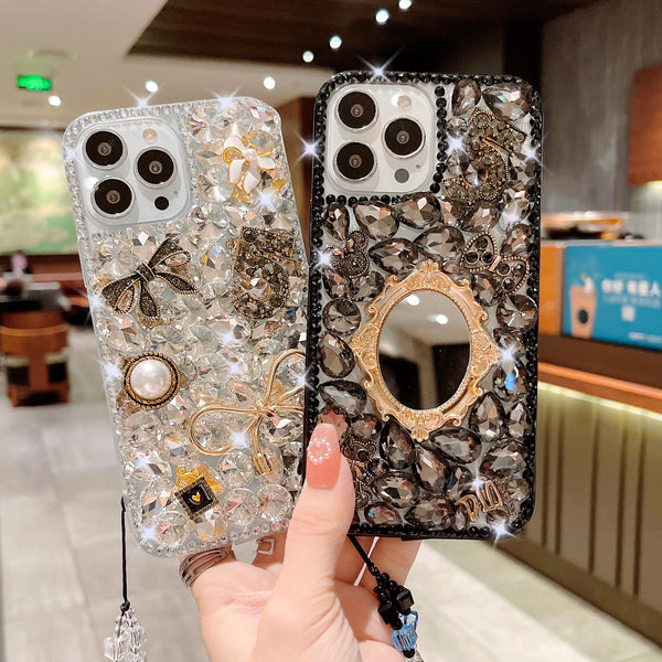 Edena Rhinestone iPhone Case - Luxury Bling Protective Cover